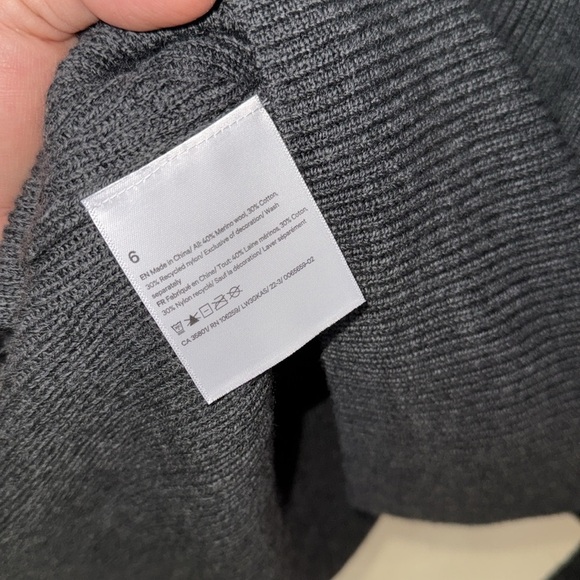 Lululemon athletica sweater Merino wool cotton NEW 6 ribbed blend crew neck - Picture 3 of 8